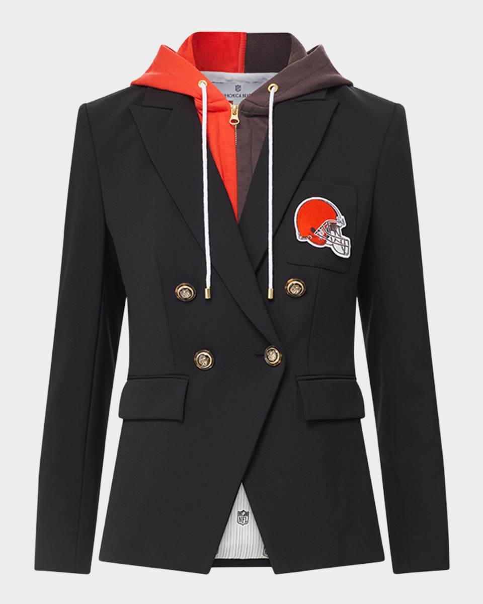 Veronica Beard x NFL Dickey Jacket, Cleveland Browns